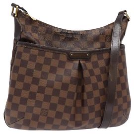 LOUIS VUITTON Borsa a Spalla Damier Ebene Bloomsbury PM N42251 LV Auth bs28599