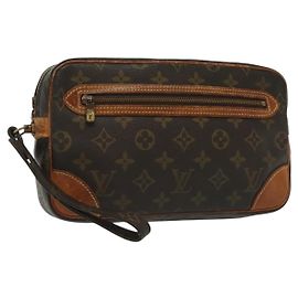 LOUIS VUITTON Clutch Marly Dragonne GM Monogram M51825 LV Auth th6246