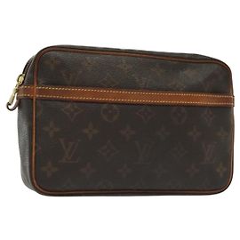 LOUIS VUITTON Clutch Compiegne 23 M51847 Auth LV th6257