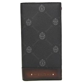 Portafoglio lungo da uomo Berluti Neo Santal Stamp