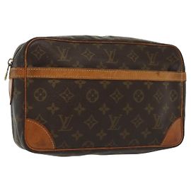 LOUIS VUITTON Clutch Compiegne 28 M51845 LV Auth 137738