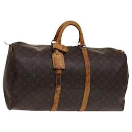 LOUIS VUITTON Borsa Boston Monogram Keepall 55 M41424 LV Auth 136675