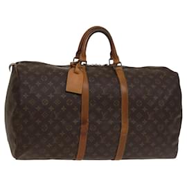 LOUIS VUITTON Borsa Boston Monogram Keepall 55 M41424 LV Auth 136505