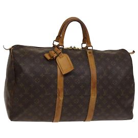 LOUIS VUITTON Borsa Boston Monogram Keepall 50 M41426 Auth LV 129691
