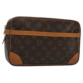 LOUIS VUITTON Clutch Compiegne 28 M51845 Auth LV 137664