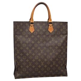 LOUIS VUITTON Borsa Sac Plat Monogram M51140 LV Auth 138172