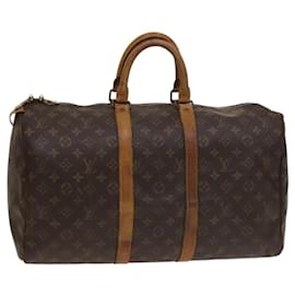 LOUIS VUITTON Borsa Boston Monogram Keepall 45 M41428 LV Auth 138602