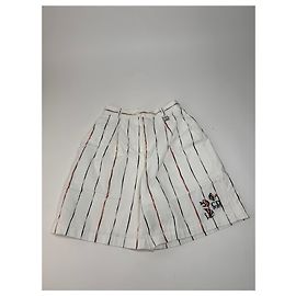 Shorts listrados vintage Dior S