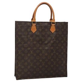 LOUIS VUITTON Borsa Sac Plat Monogram M51140 LV Auth 138610