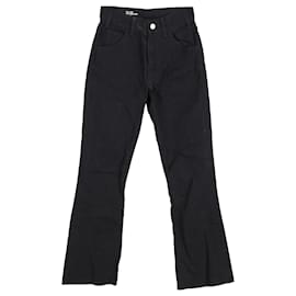 Céline Celine Straight-Leg Jeans aus schwarzem Denim