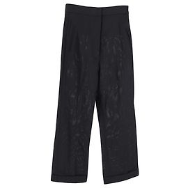 Pantalones rectos La Riviera en poliéster negro de Jacquemus