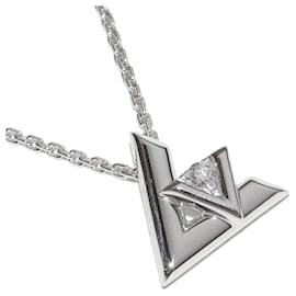 Collana Pendente Louis Vuitton K18WG Volt One PM Q93806