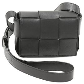 Borsa a Spalla Cassette Candy in Pelle di Agnello Bottega Veneta 666688