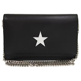 Portafoglio a Catena Givenchy in Pelle Nera