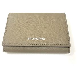 Balenciaga Ville Accordion Wallet with Card Case