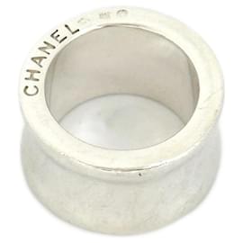 Chanel Vintage Silber Breiter Ring