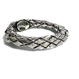 Vintage Silberring von Bottega Veneta