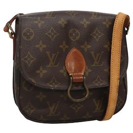 LOUIS VUITTON Borsa a Spalla Monogram Saint Cloud MM M51243 LV Auth bs28560