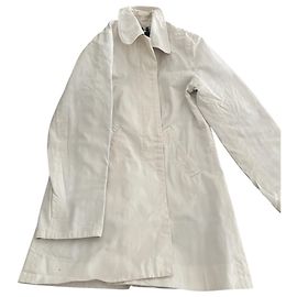 Burberry Trenchcoat Beige Polyester Mädchen 5-6 Jahre