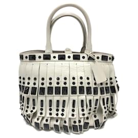 Borsa a mano con frange Prada B2466S