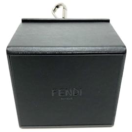 Fendi 7AR894 Logo Mini Box Charm Schlüsselanhänger