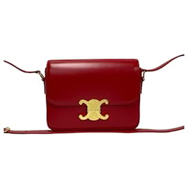 Bolsa de Ombro Mini Triomphe Teen da Celine - Céline