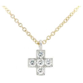 Tiffany & Co Collana Tiffany Cruciform Au750 Pt950