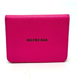 Balenciaga Logo Ville Mittelgroße Geldbörse