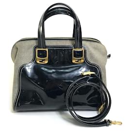 Borsa a Spalla Fendi Chameleon in Smalto 2 Vie