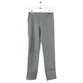 Stouls Leggings de cuero gris