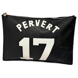Clutch in pelle Givenchy nera Pervert 17