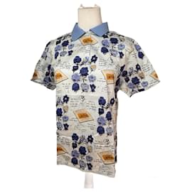 Polo Vintage Dior Blu Bianco L