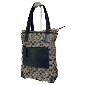 Borsa vintage Gucci monogramma beige e marrone