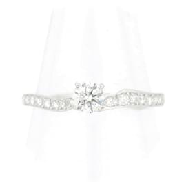 Autre Marque Pt950 Diamantring Niwaka Karahana