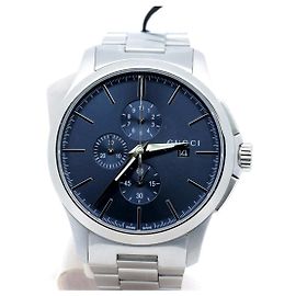 Gucci G-Timeless Edelstahl-Chronograph