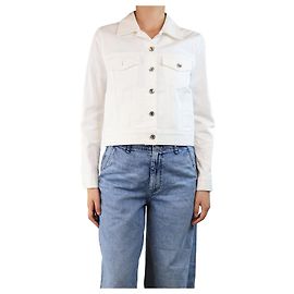 Dolce & Gabbana Weiße Jeansjacke - Größe UK 8