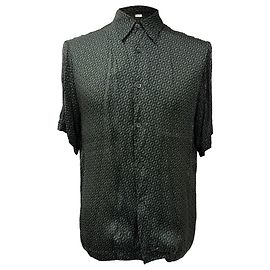 Camicia Splash a fantasia in viscosa multicolore di Dries Van Noten