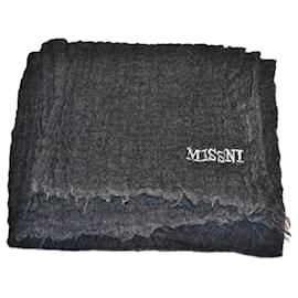 Missoni Schal aus schwarzer Wolle