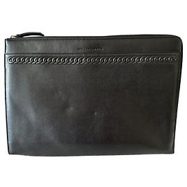 Stella Mc Cartney Business-Pouch aus veganem Leder