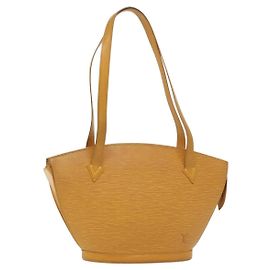 LOUIS VUITTON Borsa Lunga con Manici Saint Jacques Epi Gialla M52339 LV Auth BA5080