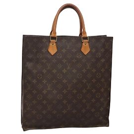 LOUIS VUITTON Borsa Sac Plat Monogram M51140 LV Auth 140069