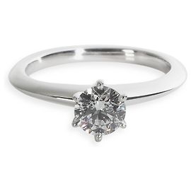 Tiffany & Co. 0,53 ct Rund Brilliant Diamant Verlobungsring