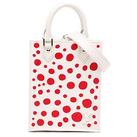 Borsa Petit Sac Plat Epi Infinity Dots Bianca Yayoi Kusama Louis Vuitton