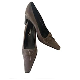 Décolleté Kenzo Nubuck Marrone Chiaro 38