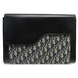 Christian Dior NUOVA BORSA A MANO DIOR SADDLE POUCH IPAD TOILE OBLIQUE 2ADCA363TDK