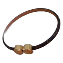 Bracciale Louis Vuitton Monogram Marrone
