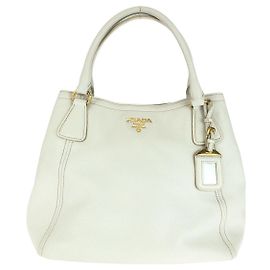 Prada Vitello Daino Leder Tote