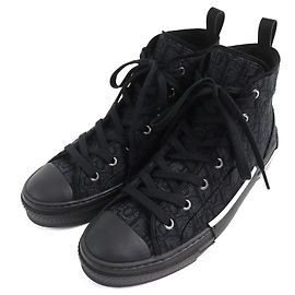Dior B23 Oblique Logo High-Top Sneakers