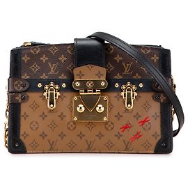 Clutch Trunk Monogramma Inverso Marrone Louis Vuitton