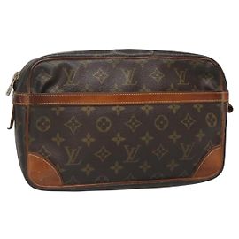 LOUIS VUITTON Clutch Compiegne 28 M51845 LV Auth bs28819
